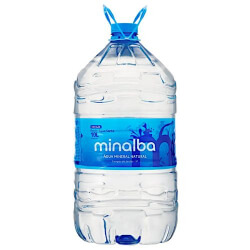 Agua Minalba Mineral Sem Gas 10LT