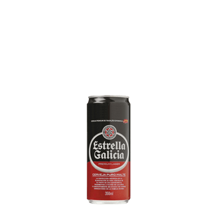 CERVEJA ESTRELLA GALICIA ESPANHOLA ESPECIAL LATA 350ML • Express