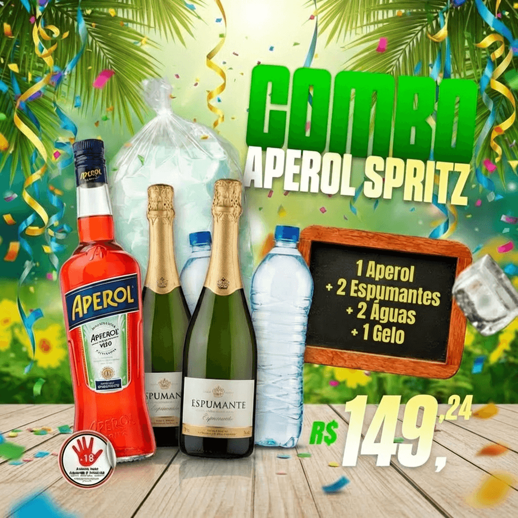 Combo Aperol Spritz • Entrega